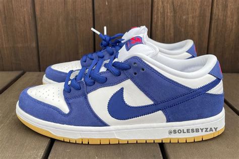 nike dunk dodgers release date